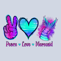 Peace Love Mermaid Premium Sweatshirt | Teevron