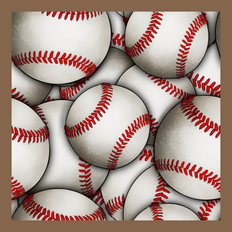 Baseball Seamless Pattern Premium Tee by BundleAndBundleShop | Teevron