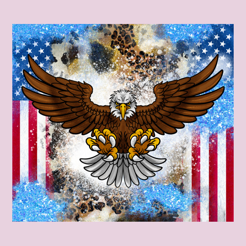 America Eagle Ladies Tee by CowhideDigitalArt | Teevron