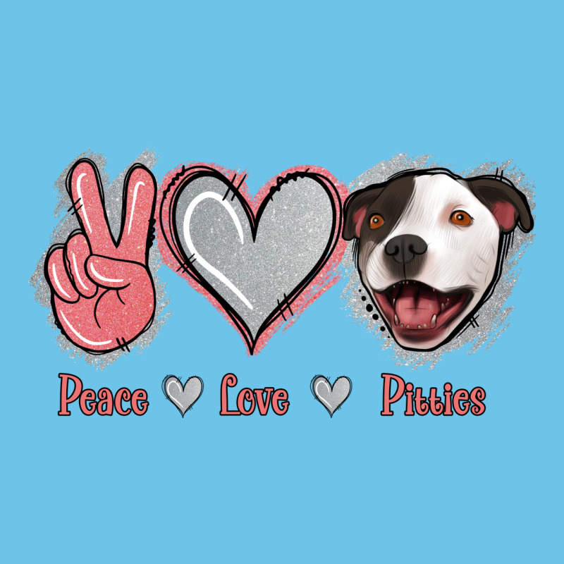 Peace Love Pitties Premium Sweatshirt by Jasminsmagicworld | Teevron