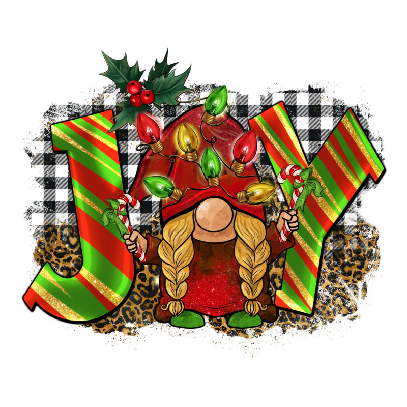 Christmas Joy Gnome Premium Hoodie by BarkalooDesign | Teevron