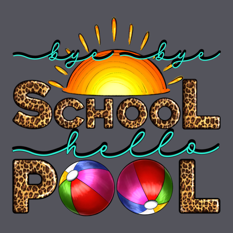 Bye Bye School Hello Pool Vintage Hoodie by Artiststas | Teevron