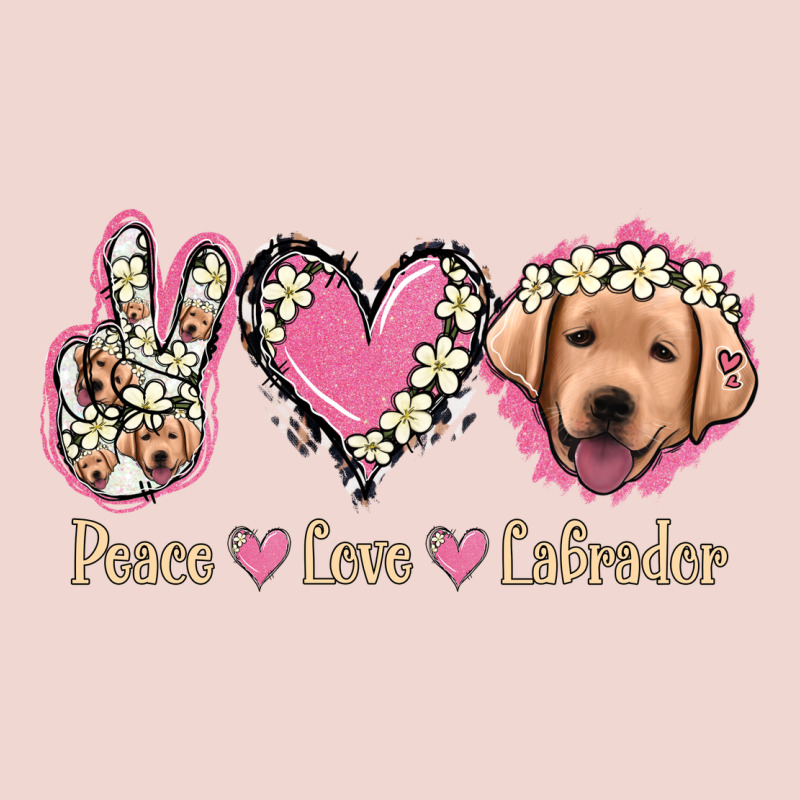 Peace Love Labrador Premium Sweatshirt by Jasminsmagicworld | Teevron