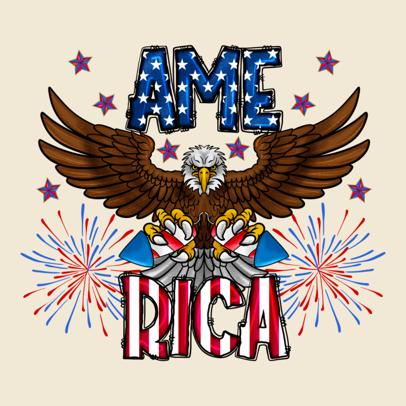 America Eagle Ladies Tee by CowhideDigitalArt | Teevron
