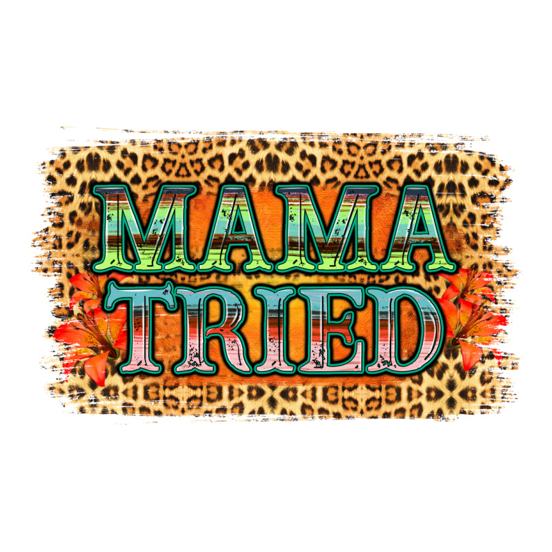 Leopard Floral Mama Tried Heavyweight Hoodie by Jasminsmagicworld | Teevron
