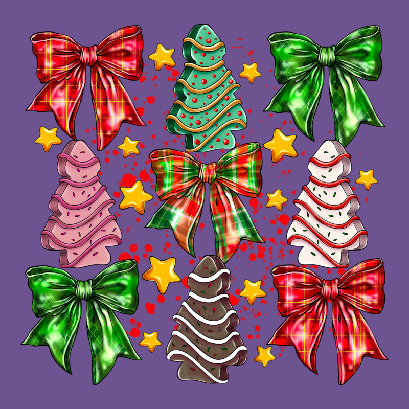 Christmas Cake Bow Vintage Tee by CowhideDigitalArt | Teevron