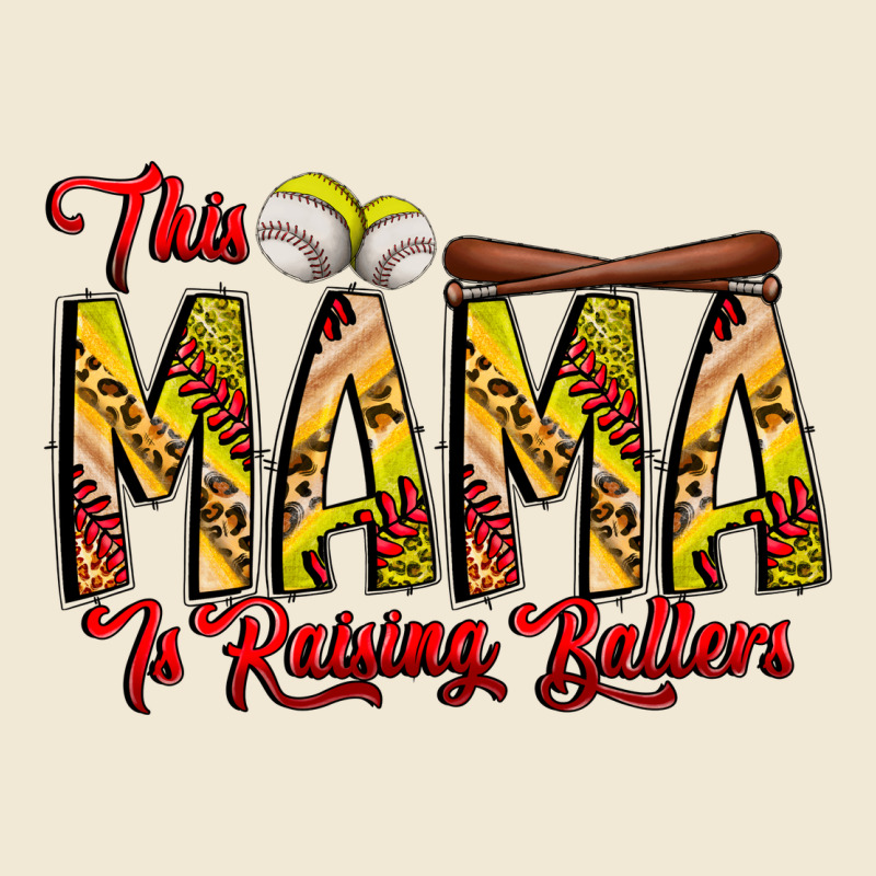 This Mama Is Raising Ballers Softball And Baseball Ladies Tee by CowhideDigitalArt | Teevron