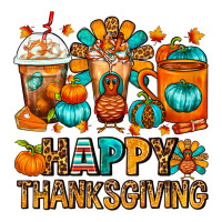 Happy Thanksgiving Coffee Cups Classic Tee | Teevron