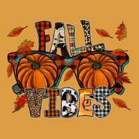 Autumn Style With Pumpkins Urban Heavy Tee | Teevron