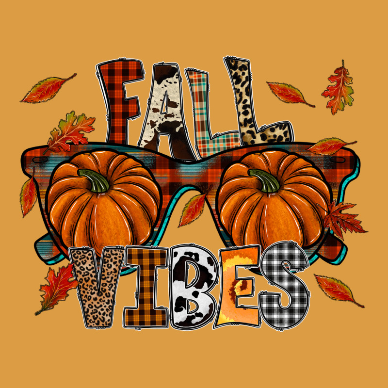 Autumn Style With Pumpkins Urban Heavy Tee by CowhideDigitalArt | Teevron