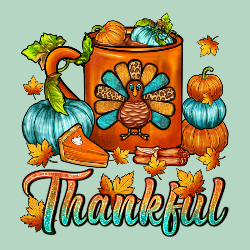 Thankful Thanksgiving Coffee Mug Classic Tee by FaDigitalArtStudio | Teevron