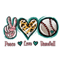 Peace Love Baseball | Teevron