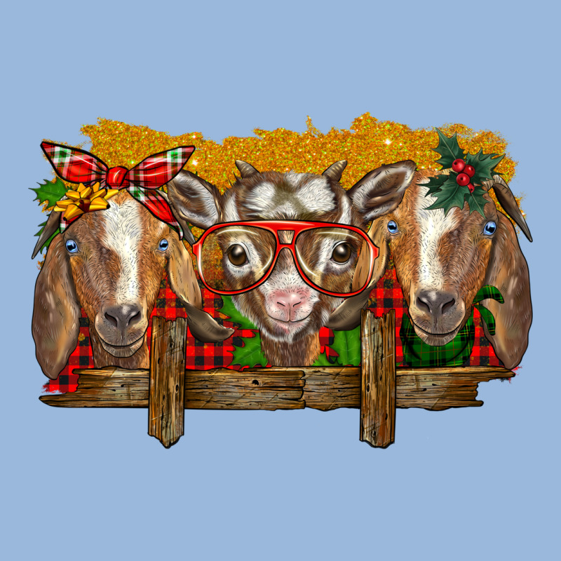 Christmas Goats Premium Hoodie by BarkalooDesign | Teevron