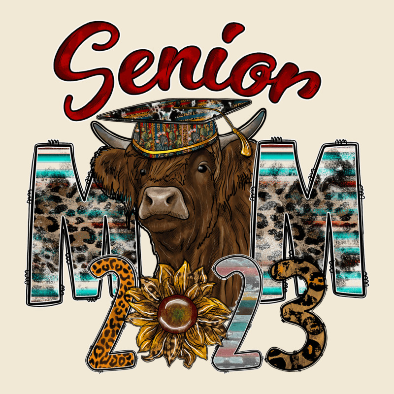 Senior Mom 2023 Ladies Tee by CowhideDigitalArt | Teevron