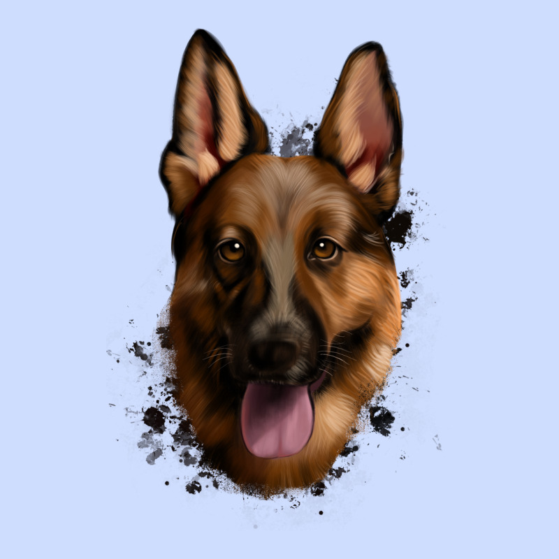 German Shepherd Urban Heavy Tee by Jasminsmagicworld | Teevron