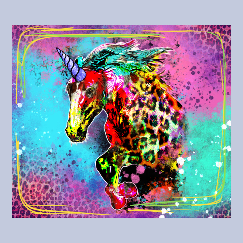 Colorful Unicorn Horse Long Sleeve Tee by LillyAllenDesigns | Teevron