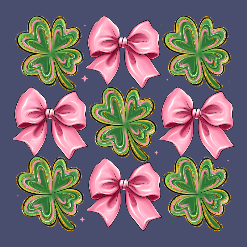 Clover Bow Vintage Tee by CowhideDigitalArt | Teevron