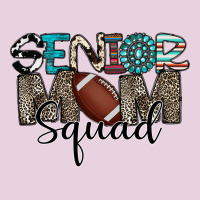 Senior Mom Squad Football Design Ladies Tee | Teevron
