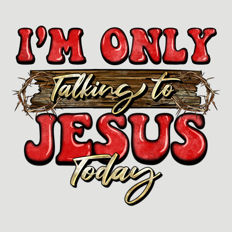 I'm Only Talking To Jesus Today Christmas Classic Tee by BarkalooDesign | Teevron