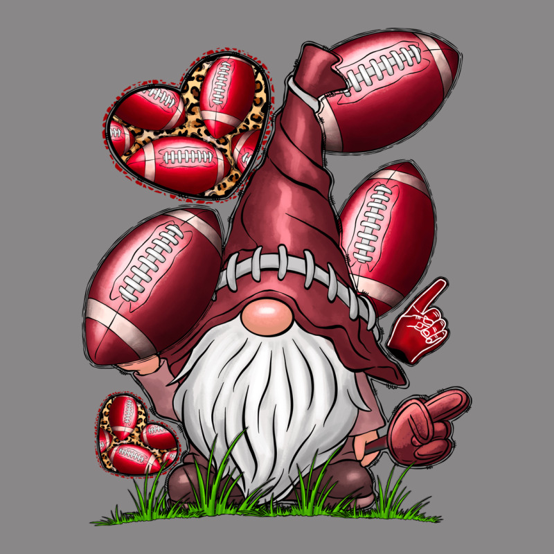 American Football Gnome Vintage Tee by CowhideDigitalArt | Teevron
