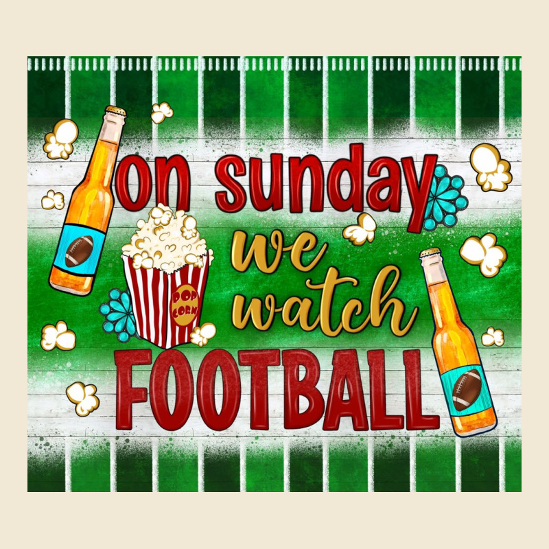 On Sunday We Watch Football Tumbler Premium Tee by BundleAndBundleShop | Teevron