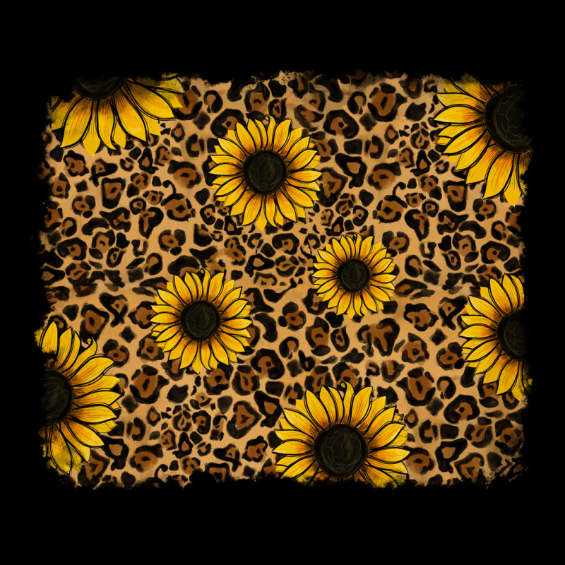 Leopard Sunflowers Background Urban Hoodie by RanaPortraitStore | Teevron