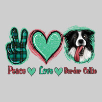Peace Love Border Collie Premium Sweatshirt | Teevron