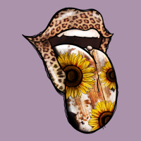 Leopard Sunflower Tongue Heavyweight Hoodie | Teevron