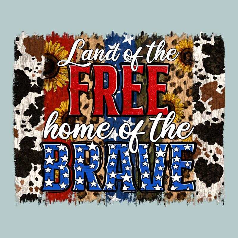 Land Of The Free Home Of The Brave Brushstroke Heavy Core Tee by Jasminsmagicworld | Teevron