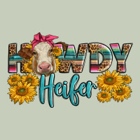 Western Howdy Heifer With Charolais Cow Long Sleeve Tee | Teevron