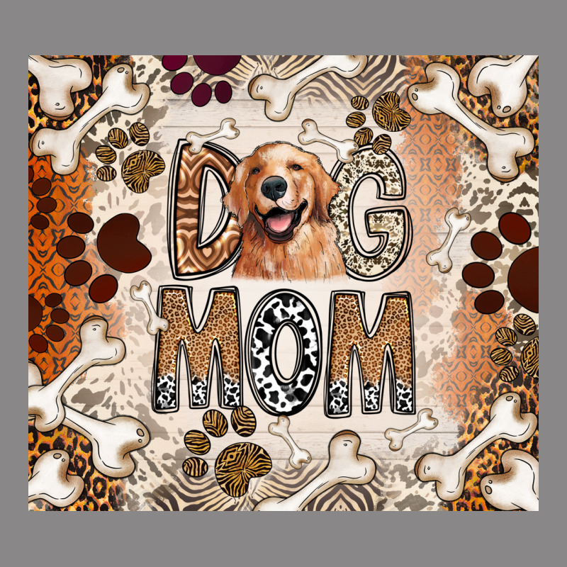Dog Mom Vintage Tee by CowhideDigitalArt | Teevron