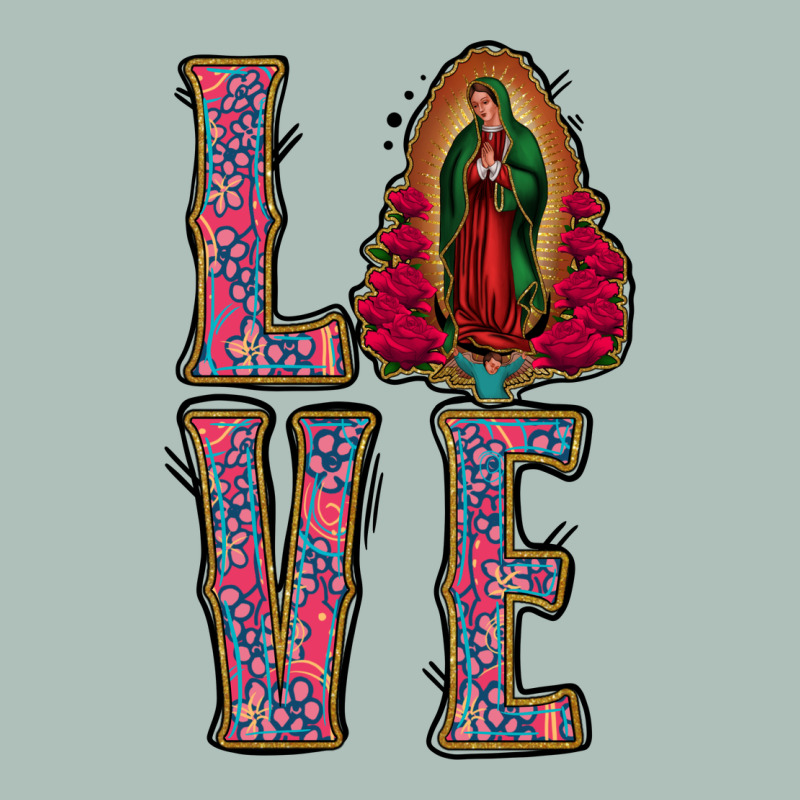 Love Lady Of Guadalupe Heavyweight Hoodie by Jasminsmagicworld | Teevron
