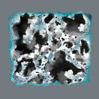 Cowhide Glitter Leather Background Heavyweight Sweatshirt | Teevron