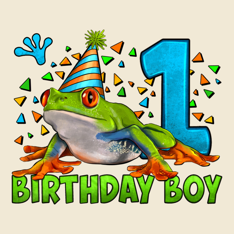 Birthday Boy Frog Age 1 Ladies Tee by LillyAllenDesigns | Teevron
