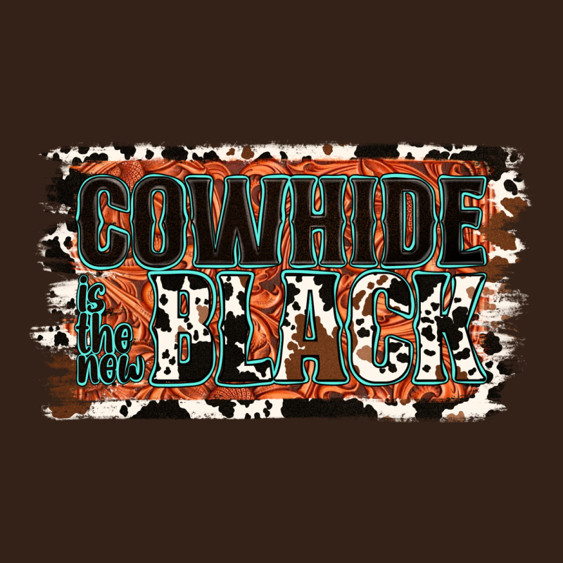 Cowhide Is The New Black Heavy Core Tee by Jasminsmagicworld | Teevron