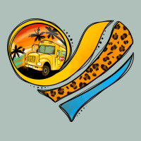 Bus Driver Off Duty Heart Heavyweight Hoodie | Teevron