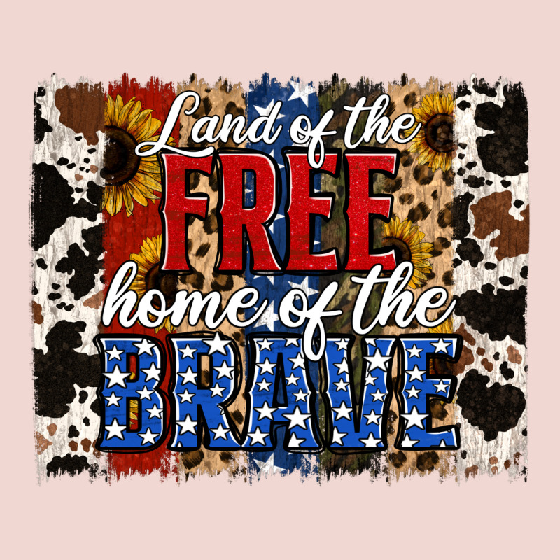 Land Of The Free Home Of The Brave Brushstroke Premium Sweatshirt by Jasminsmagicworld | Teevron