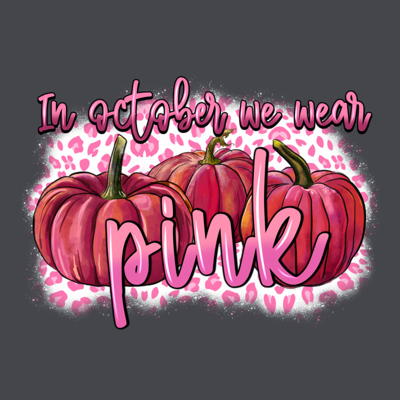 In October We Wear Pink Breast Cancer Classic Tee by FaDigitalArtStudio | Teevron