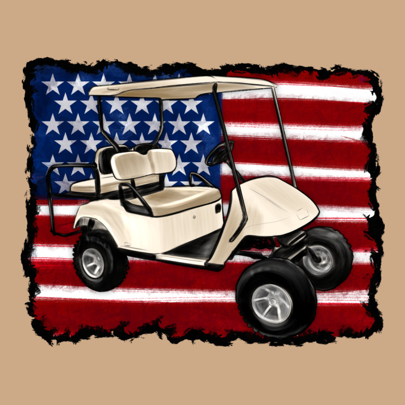 Golf Cart American Flag Vintage Hoodie by Artiststas | Teevron