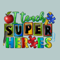 I Teach Super Heroes Heavy Core Tee | Teevron