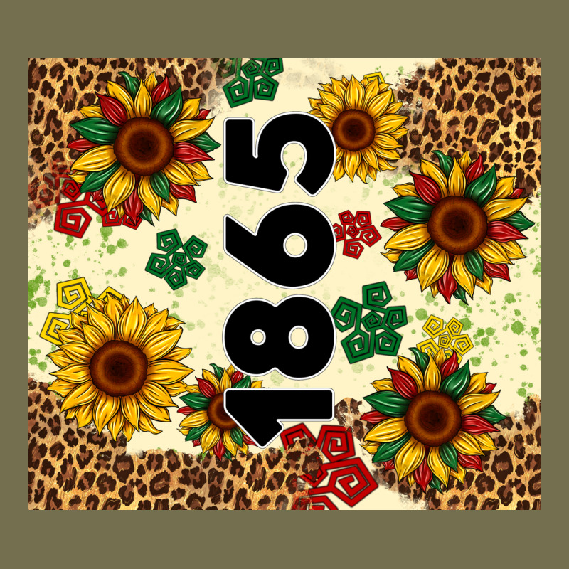 Juneteenth 1865 Sunflowers Vintage Hoodie by Artiststas | Teevron