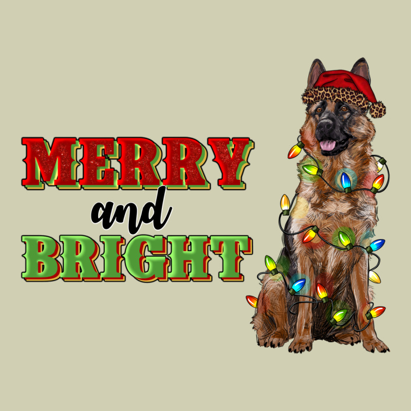 Merry And Bright German Shepherd Heavy Core Tee by RanaPortraitStore | Teevron