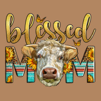 Western Blessed Mom Charolais Bull Long Sleeve Tee | Teevron
