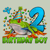 Birthday Boy Frog Age 2 Ladies Tee | Teevron