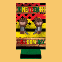 Juneteenth Freedom Day 12 Oz Can Cooler (slim) 2 Vintage Hoodie | Teevron