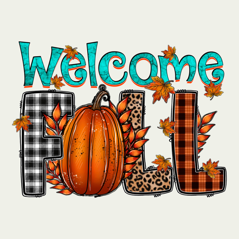 Welcome Fall Urban Heavy Tee by CowhideDigitalArt | Teevron