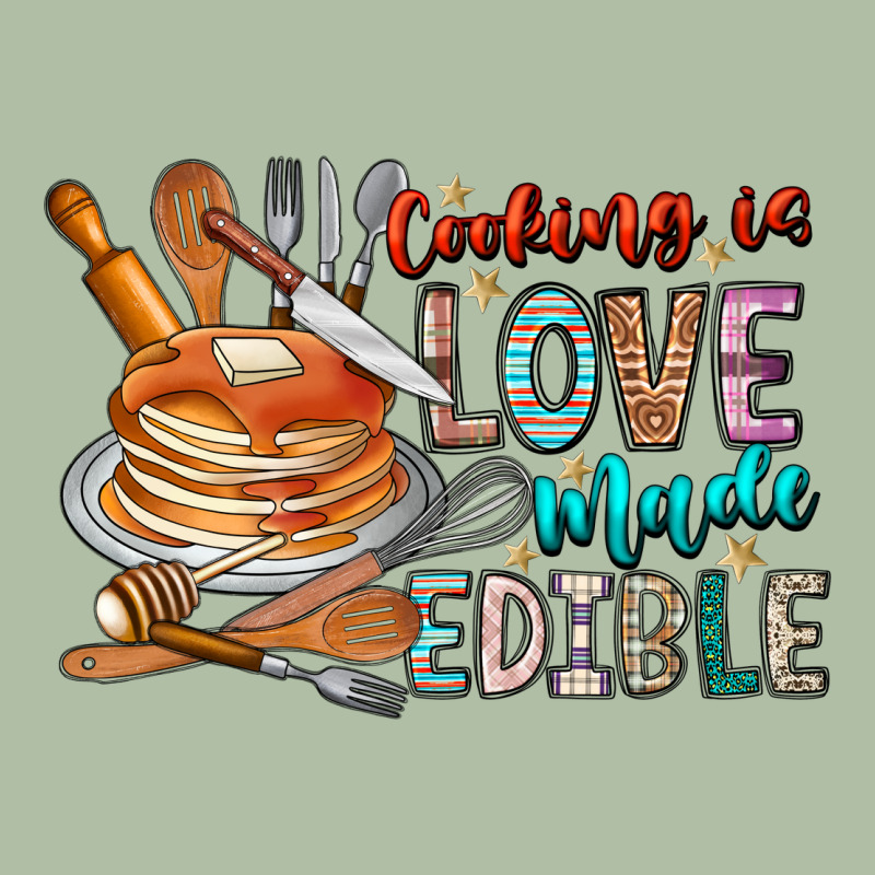 Cooking Is Love Made Edible Urban Heavy Tee by CowhideDigitalArt | Teevron