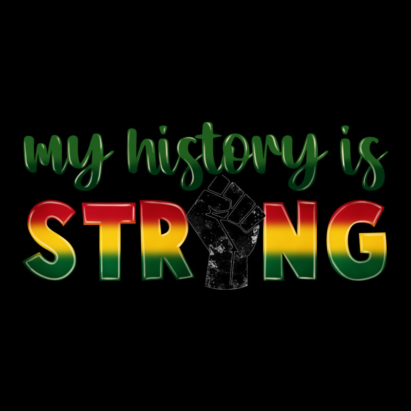 My History Is Strong Heavy Core Tee by FaDigitalArtStudio | Teevron