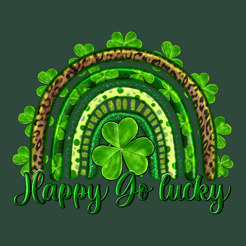 St. Patrick's Day Happy Go Lucky Zipper Hoodie by RanaPortraitStore | Teevron