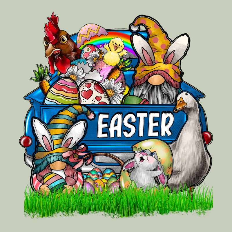 Easter Truck Ladies Tee by CowhideDigitalArt | Teevron